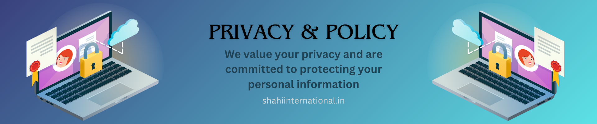 shahi international privacy policy