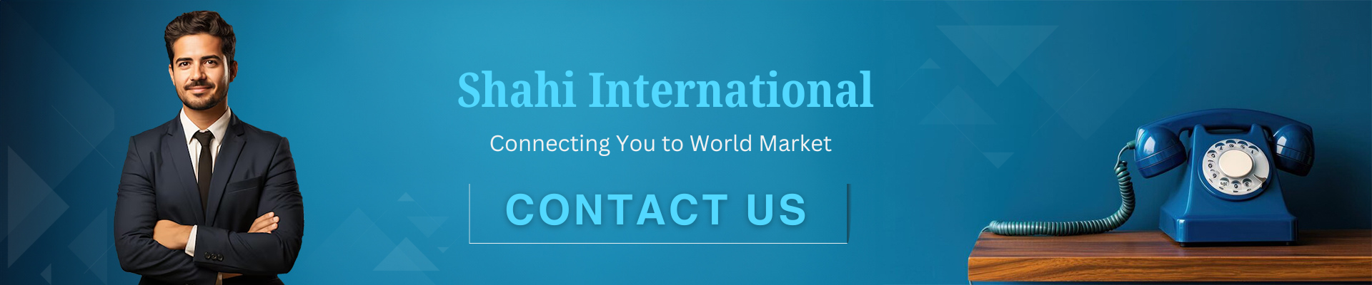 shahi international contact banner
